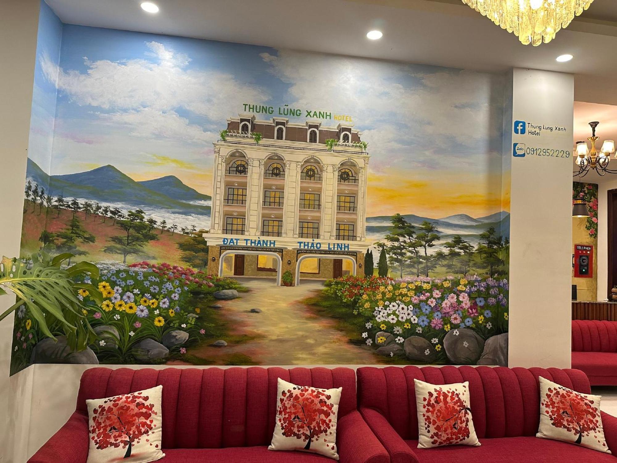 Thung Lung Xanh Tqk Hotel Dalat Bagian luar foto